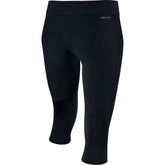 Nike Kids (Girls) Pro Cool Three-quarter Length Tights - Black/White